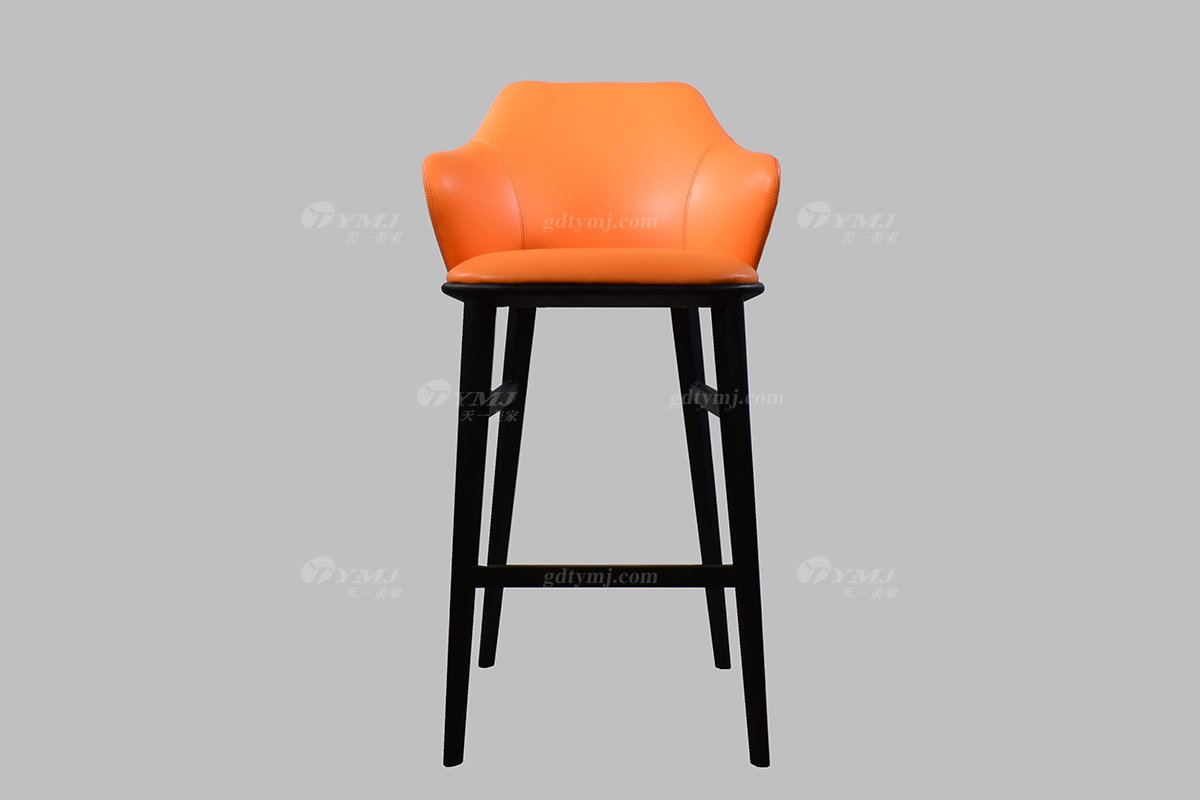 意式極簡(jiǎn)風(fēng)格高端別墅家具品牌現(xiàn)代輕奢簡(jiǎn)約時(shí)尚實(shí)木吧椅